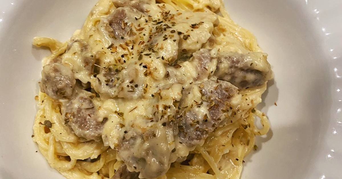 Resep Spaghetti carbonara with meatball oleh hamidah Cookpad
