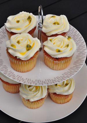 Hình của món Cupcake Chanh Dây.