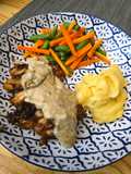 Chicken Steak Mushroom Sauce Ala Jennidish