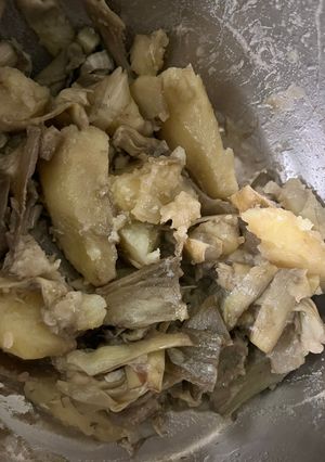 Foto di Patate e carciofi a spicchi