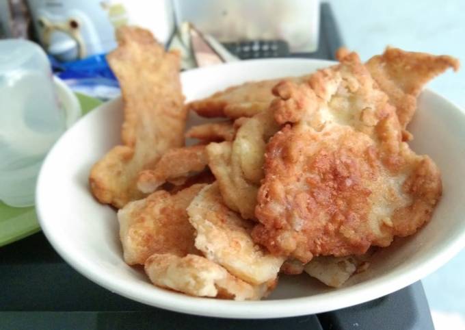 Resep Kulit ayam KFC ala ala oleh Fitria Nur Syaidah - Cookpad