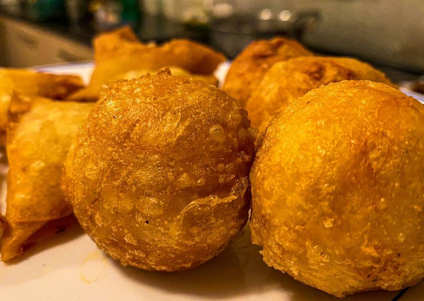 Fried potato Cheese balls