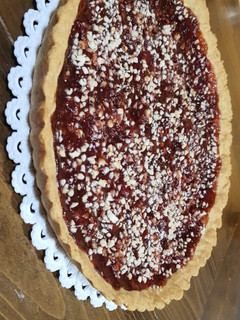 Foto di Crostata di marmellata con pasta frolla all'olio