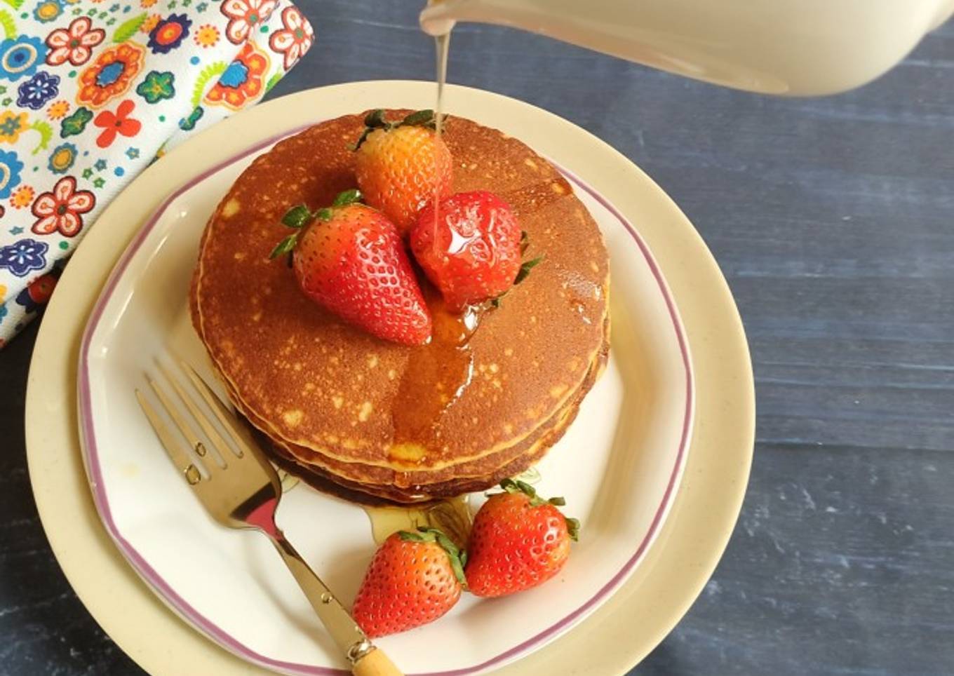 Simple Way to Make Speedy Almond flour pancakes