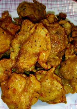 รูปของ ไก่ทอดซอสพริกไทยดำแป้งกรอบ