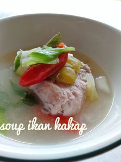 Foto resep Sop ikan kakap