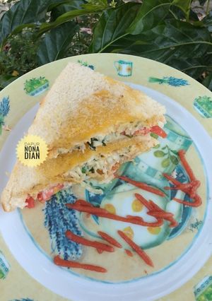 Foto resep Sandwich Telur Sayur