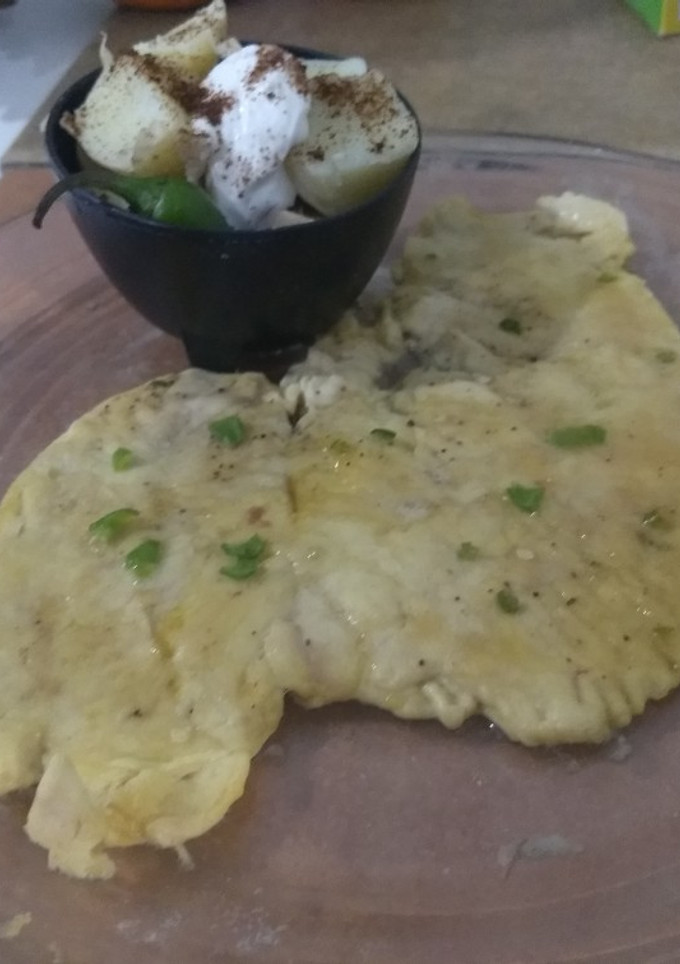 Una foto de Pollo al chile, dulce y mantequilla
