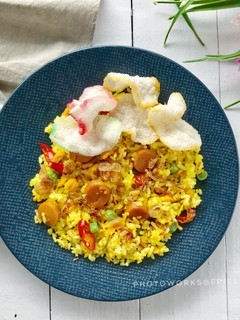 Foto resep Nasi goreng kunyit