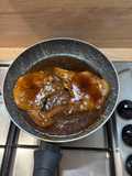 Côte de porc laquée à la sauce soja sucrée