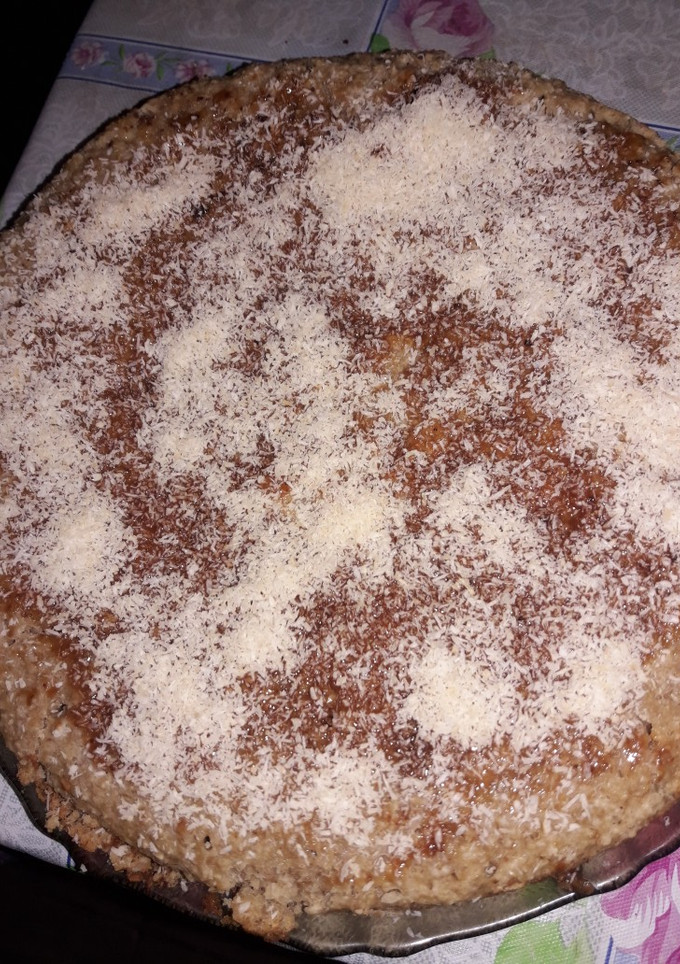 Una foto de Torta de Avena en sartén