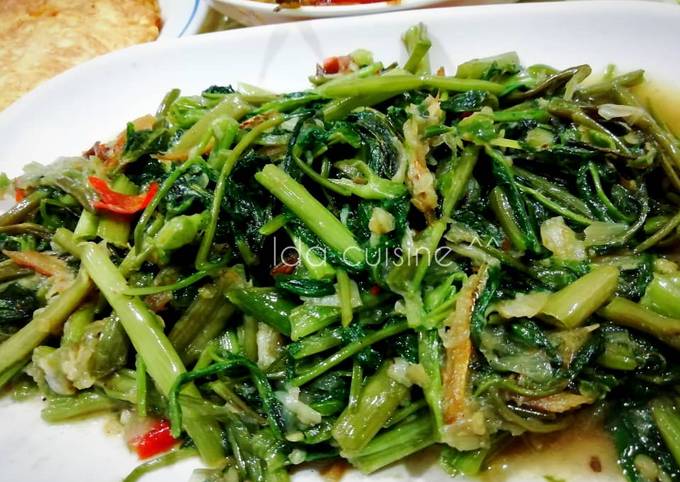 Resipi Lauk Pauk Kangkung Goreng Belacan Terangkat Oleh Idacuisine Cookpad