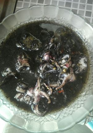 Foto resep Cumi masak hitam mudah mantep enak