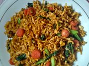 Gambar mie telur goreng
