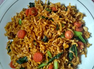 Foto resep Mie Telor Goreng Spesial