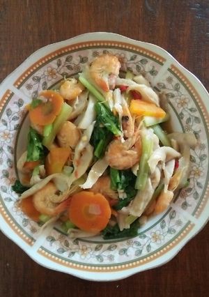 Foto resep Tumis jamur tiram