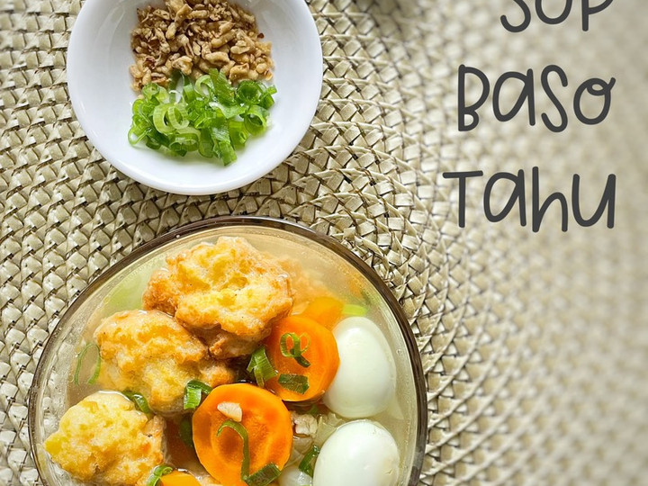 Resep Sop Baso Tahu yang Bikin Ngiler