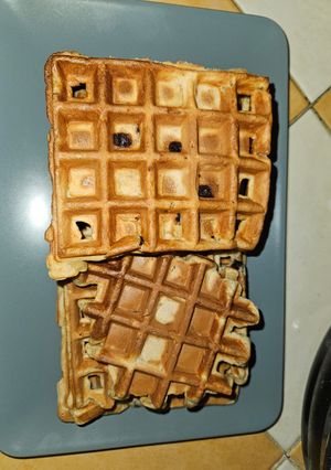 Une photo de Gaufres saines sans sucres ni matières grasses