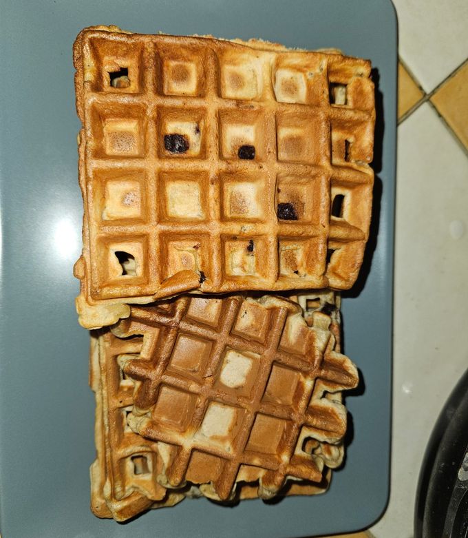 Une photo de Gaufres saines sans sucres ni matières grasses