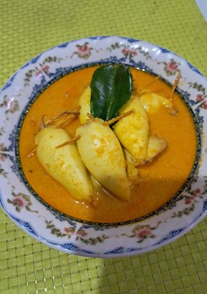 Foto resep Gulai Cumi Bunting ala Resto Padang