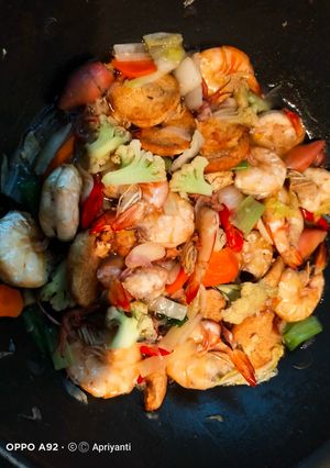 Foto resep Capcay seafood simple
