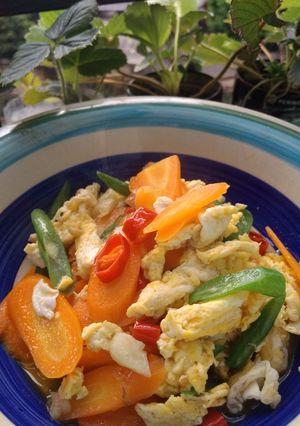 Foto resep Orak Arik Buncis Wortel
