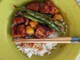 sweet sour pork belly