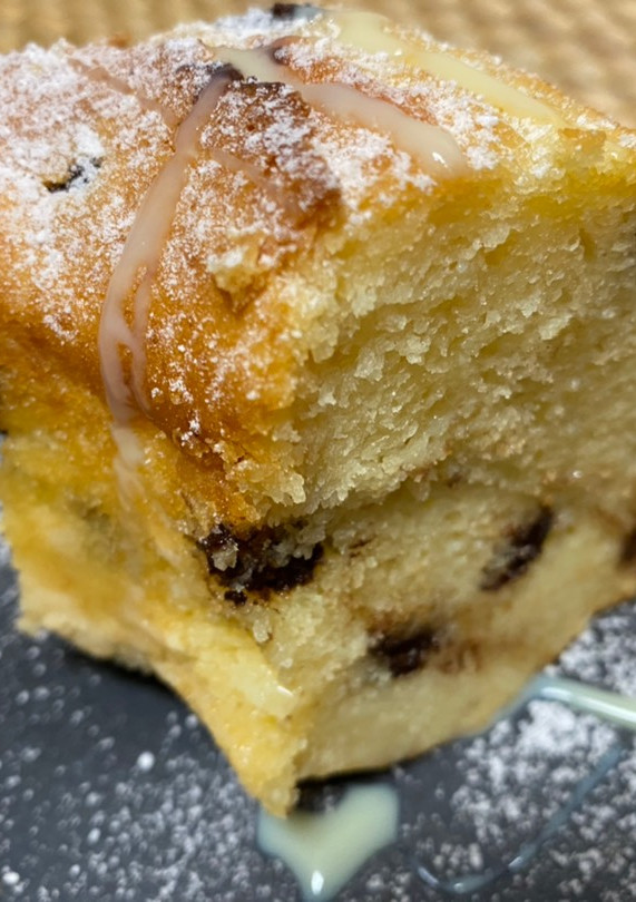 Una foto de Bundt cake de mascarpone