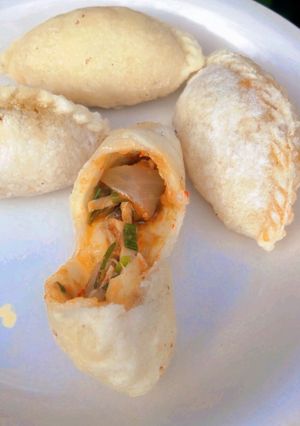 Foto resep Cireng ayam suwir bumbu pedas