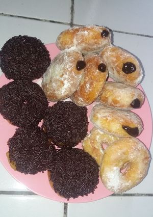 Foto resep Donat simple tanpa telur