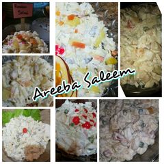 A picture of Russian salad.