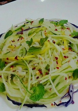 A picture of Cucumber Noodles Salad.