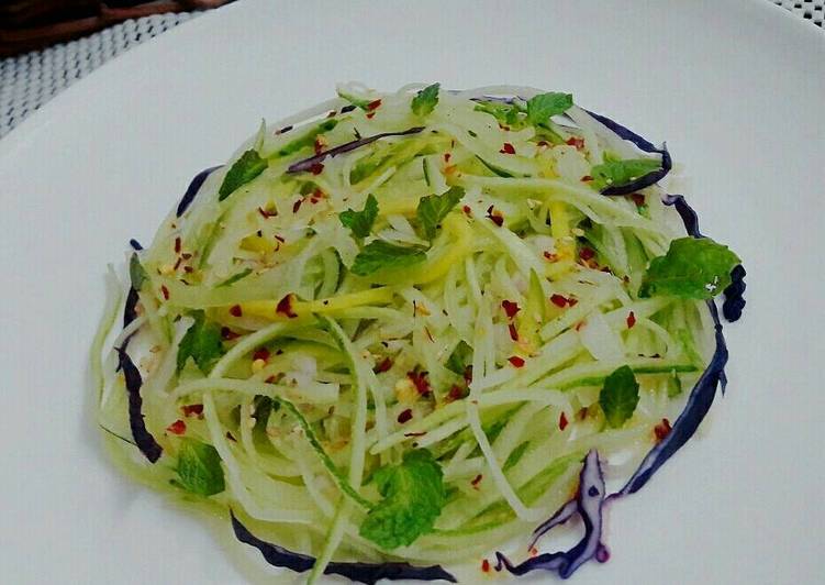 Recipe: Appetizing Cucumber Noodles Salad