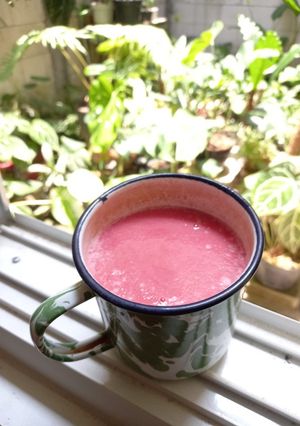 Foto resep 105. Jus jambu merah mix jeruk nipis