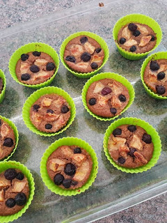 Una foto de Cupcakes de banano light