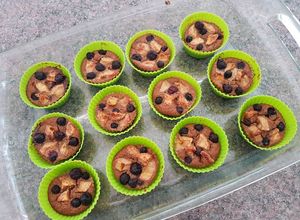 Una foto de Cupcakes de banano light
