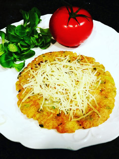 Una foto de Cebolleta en tempura con queso sin lactosa