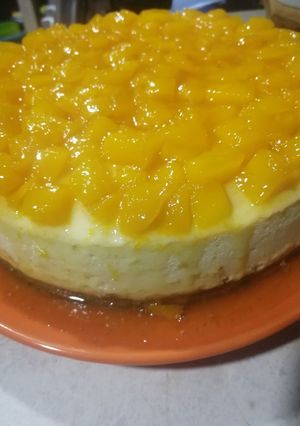 Una foto de New York cheesecake