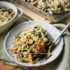 A picture of Chicken tetrazzini.