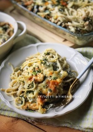 Gambar Chicken tetrazzini