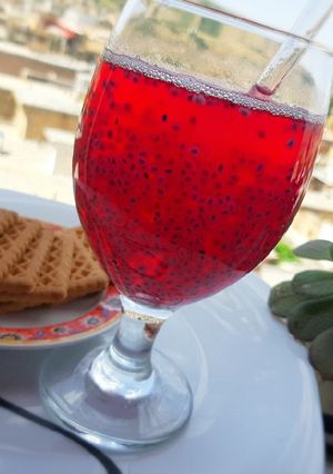 عکسی از دستور شربت ژله 🍹🍹🍹