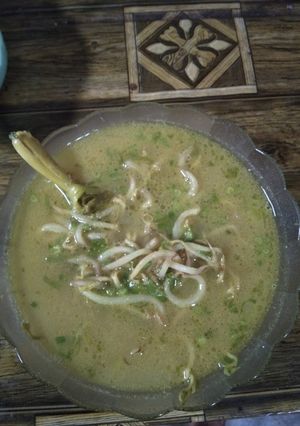 Foto resep Toge kuah soto abal-abal