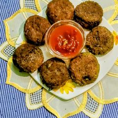 Green Moong Patties A picture of Green Moong Patties.