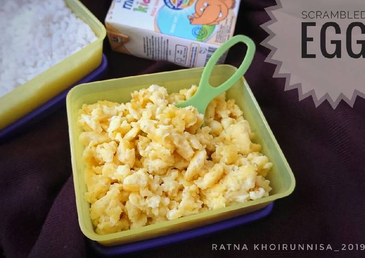 Cara Gampang Membuat #52 Scrambled Egg, Enak Banget
