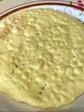 Pan ácimo (matza) de fécula de maíz al microondas. Apto para pesaj