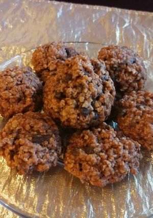Una foto de Galleta de avena con chocolate y chip de chocolates