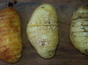 Una foto de Variedad de papas al plomo