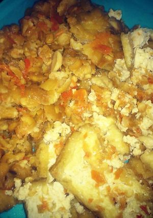 Foto resep Sambal Tempe + Tahu Penyet