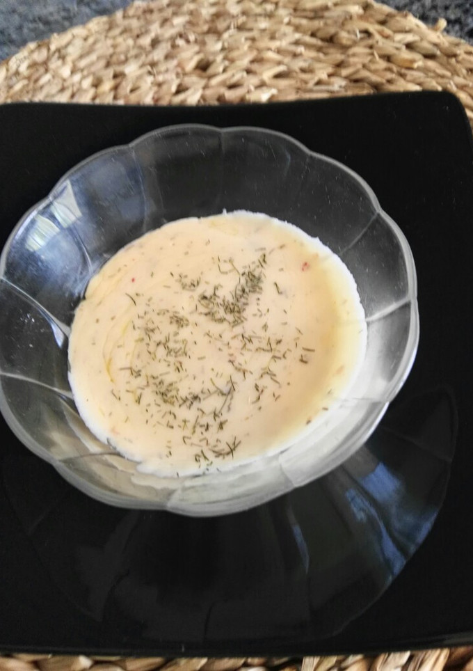 Una foto de Salsa de queso