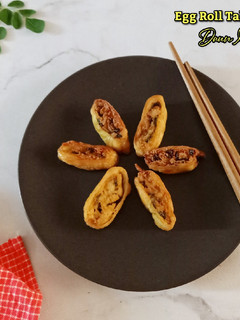Foto resep Egg Roll Tahu Daun Kelor / Rolade Tahu